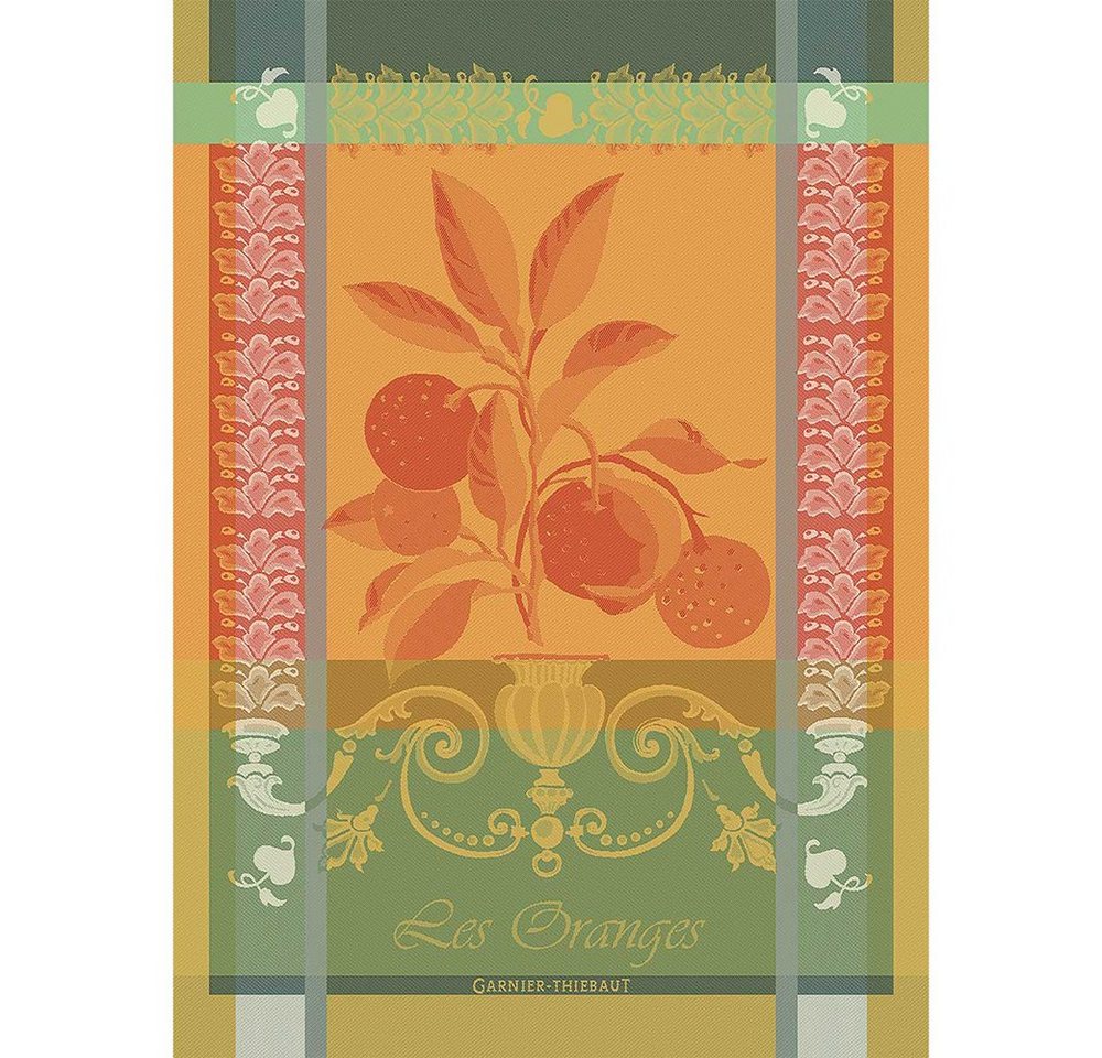 Garnier Thiebaut Geschirrtuch Garnier Thiebaut Geschirrtuch Les Oranges Mandarine von Garnier Thiebaut