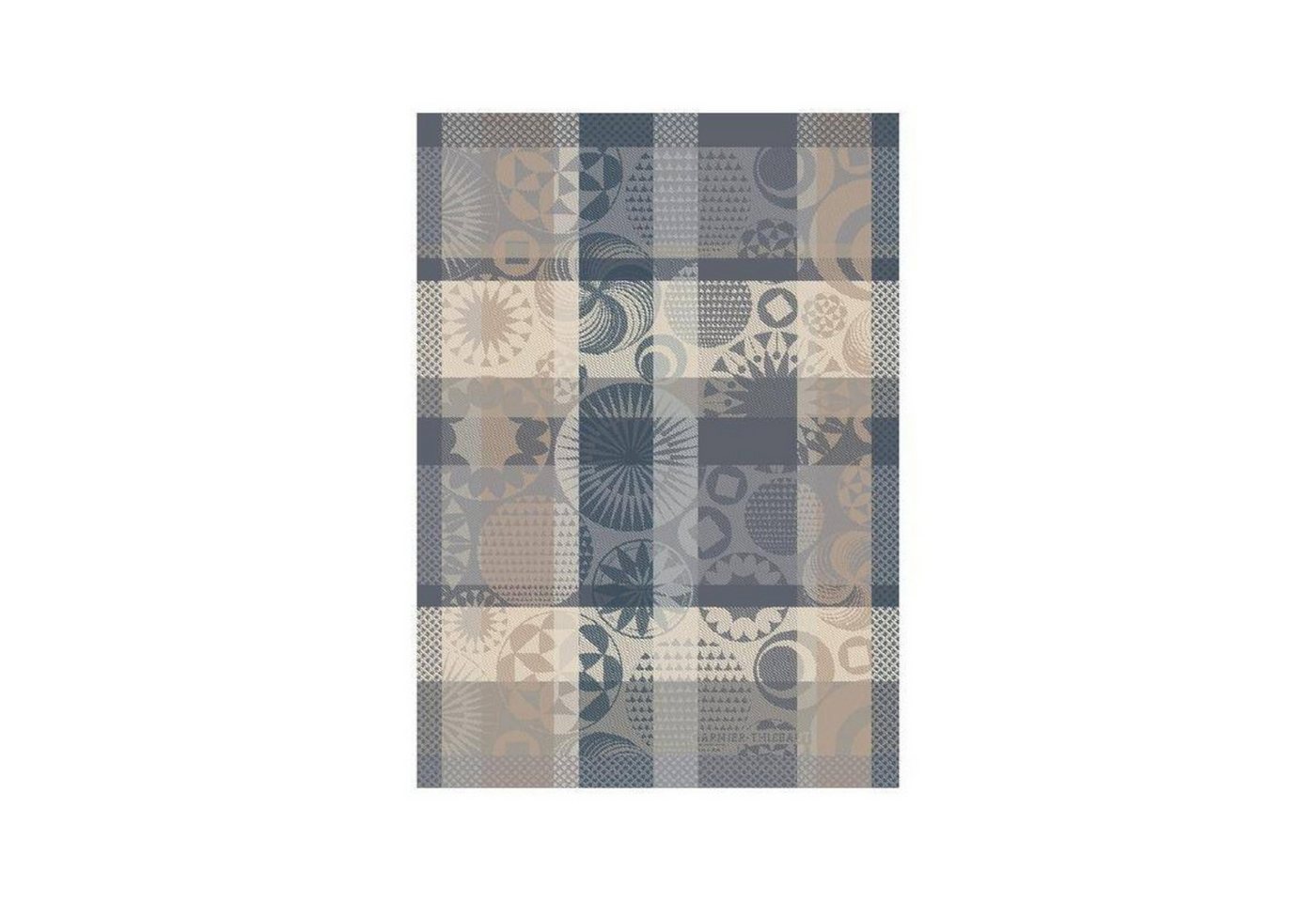 Garnier Thiebaut Geschirrtuch Mille Tornades Gris von Garnier Thiebaut von Garnier Thiebaut