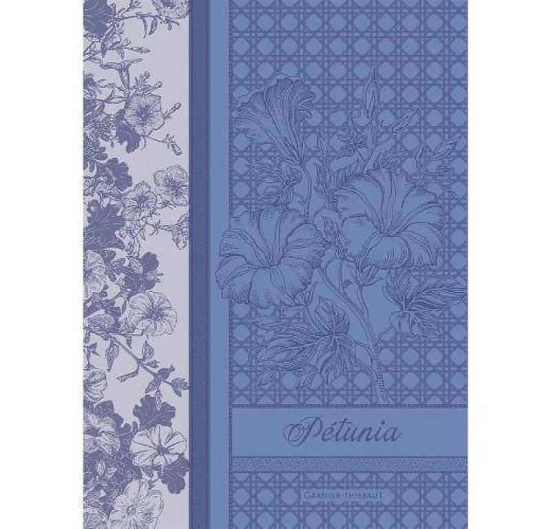 Garnier Thiebaut Geschirrtuch Garnier Thiebaut Geschirrtuch - Petunia Bleu in Bio-Baumwolle von Garnier Thiebaut