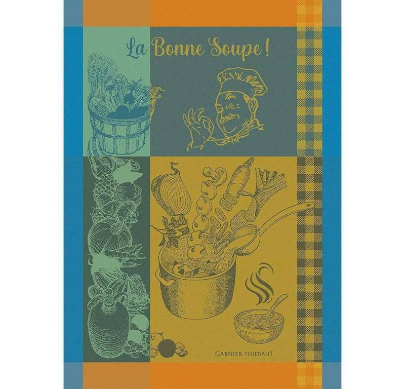 Garnier Thiebaut Geschirrtuch La Bonne Soupe Curcuma von Garnier Thiebaut Garnier Thiebaut Geschirrtuch La Bonne Soupe Curcuma von Garnier Thiebaut von Garnier Thiebaut