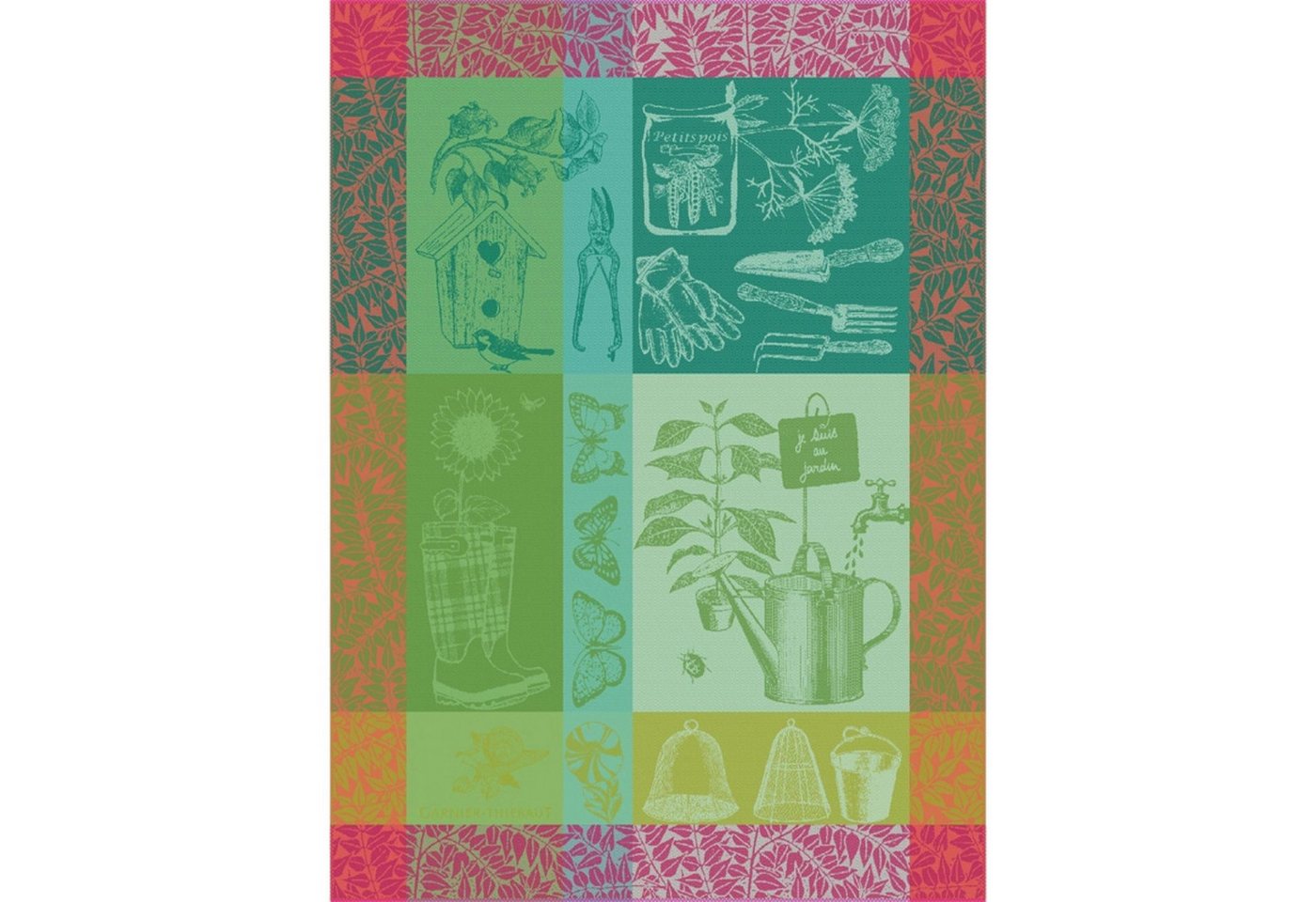 Garnier Thiebaut Geschirrtuch Mon Petite Jardin Printemps von Garnier Thiebaut Garnier Thiebaut Geschirrtuch Mon Petite Jardin Printemps von Garnier Thiebaut von Garnier Thiebaut