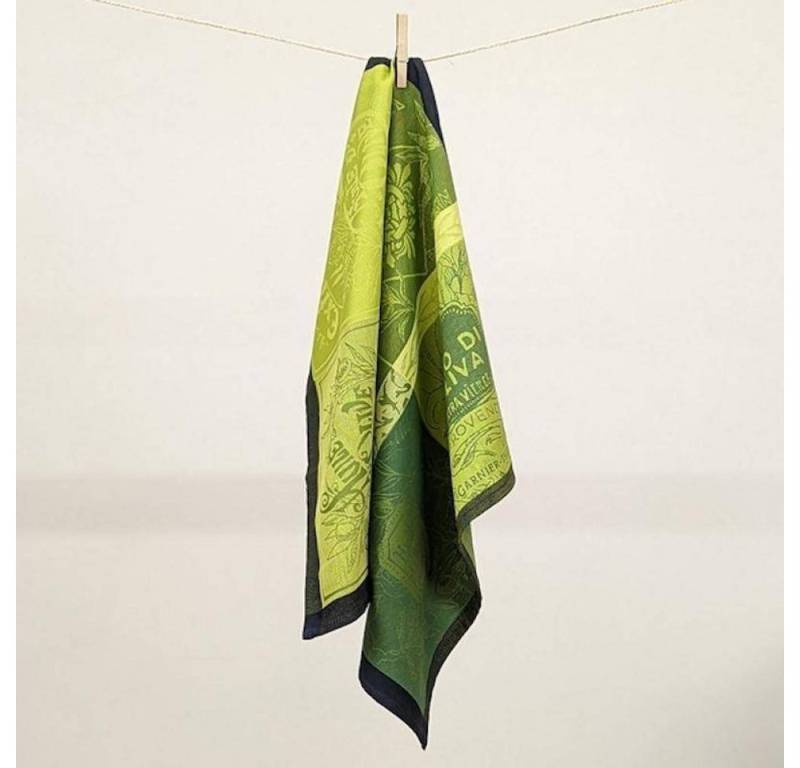 Garnier Thiebaut Geschirrtuch Olives Vintage Vert von Garnier Thiebaut von Garnier Thiebaut