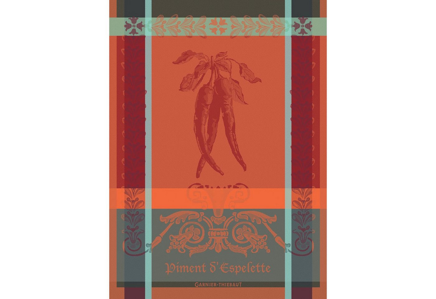 Garnier Thiebaut Geschirrtuch Piment D´Espelette Epices von Garnier Thiebaut von Garnier Thiebaut