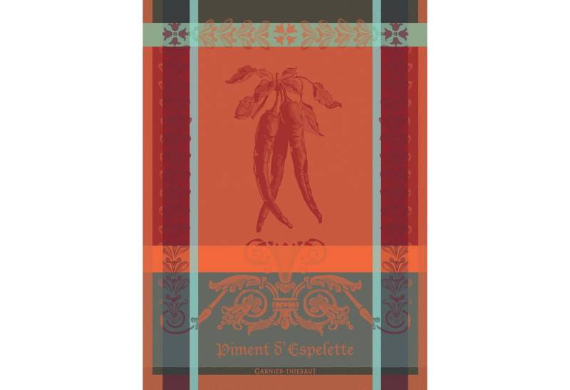 Garnier Thiebaut Geschirrtuch Piment D´Espelette Epices von Garnier Thiebaut von Garnier Thiebaut