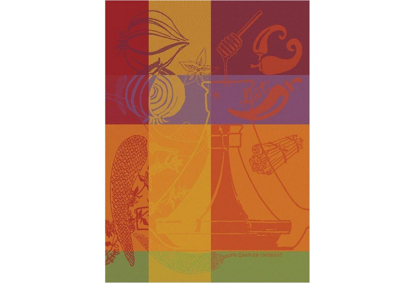 Garnier Thiebaut Geschirrtuch Tajine Hot Spicy von Garnier Thiebaut von Garnier Thiebaut