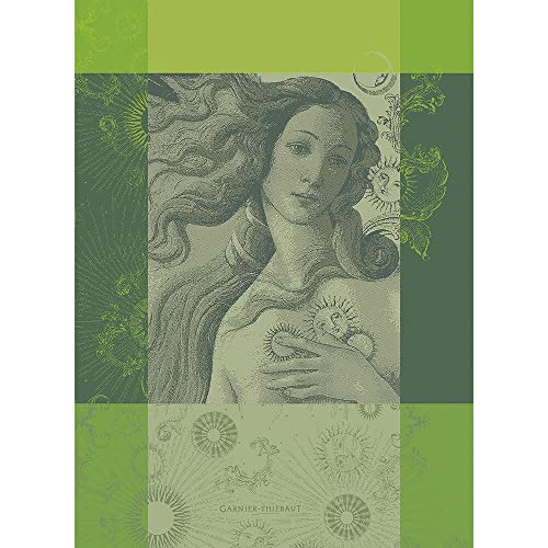 Garnier Thiebaut Geschirrtuch Venus de Boticelli Vert von Garnier Thiebaut