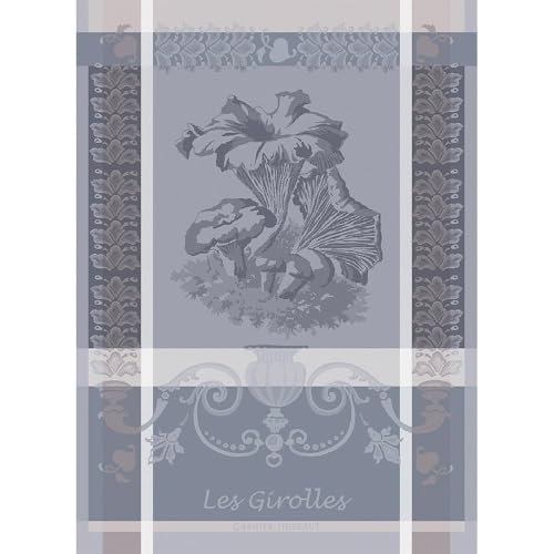 Garnier Thiebaut Geschirrtuecher Les Girolles Anthracite 56 X77Cm 100% Baumwolle von Garnier-Thiebaut USA
