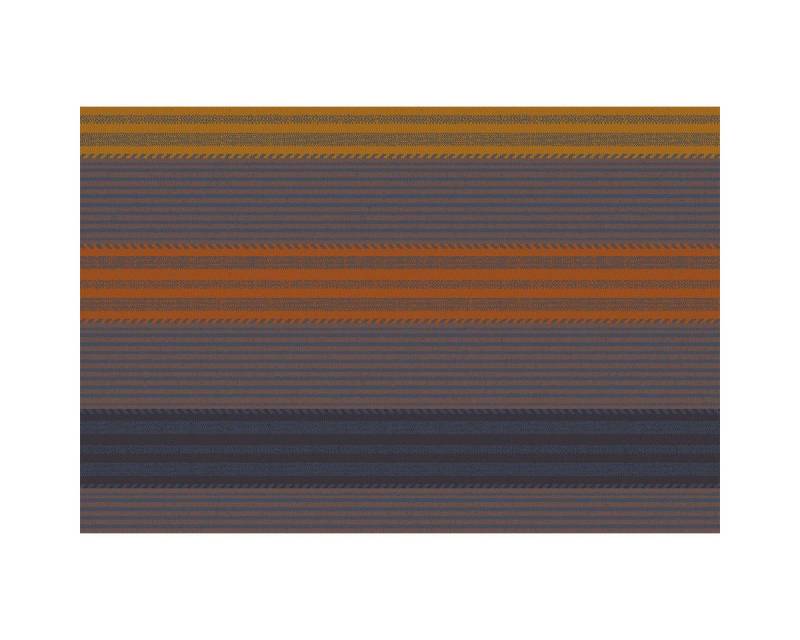 Garnier Thiebaut Platzset Tischsets (2x Set) Mille Bambous Onyx 32x48 cm, (Set, 2-St), unbehandelt von Garnier Thiebaut