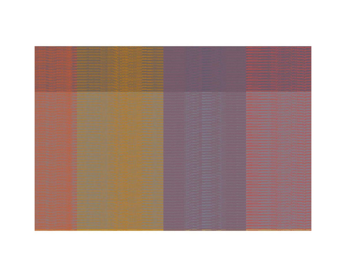 Garnier Thiebaut Platzset Tischsets (2x Set) Mille Ecossais Velvet 32x48 cm, (Set, 2-St), unbehandelt von Garnier Thiebaut