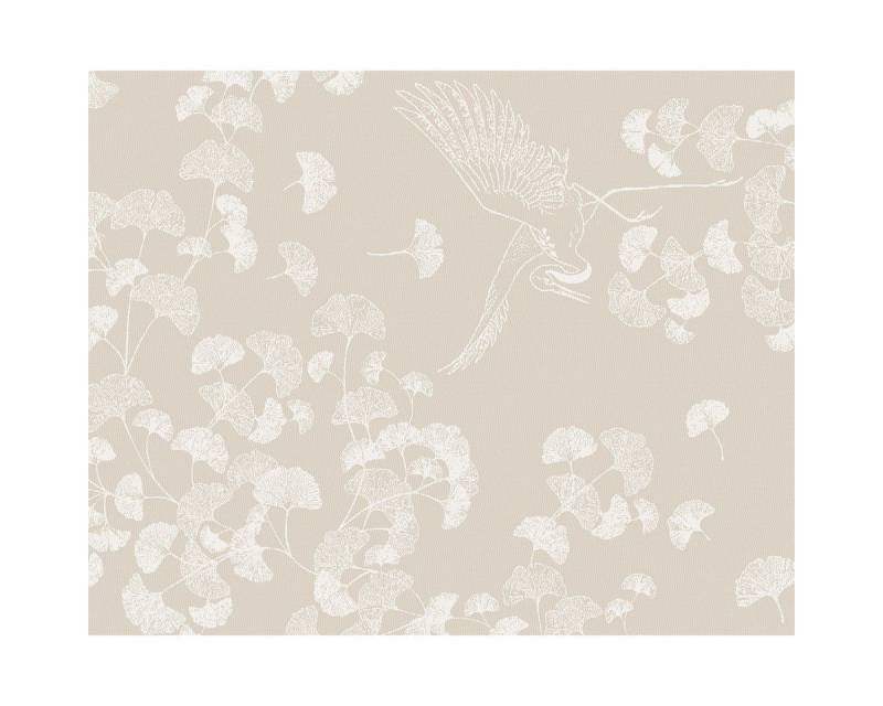 Garnier Thiebaut Platzset Tischsets (2x Set) Mille Ginkos Naturel 40x50 cm, (Set, 2-St), unbehandelt von Garnier Thiebaut