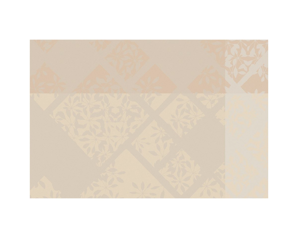 Garnier Thiebaut Platzset Tischsets (2x Set) Mille Pistils Naturel 32x48 cm, (Set, 2-St), unbehandelt von Garnier Thiebaut
