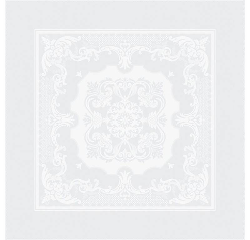 Garnier Thiebaut Stoffserviette Servietten (4x Set) Beauregard Blanc 55x55 cm, (4 St) von Garnier Thiebaut
