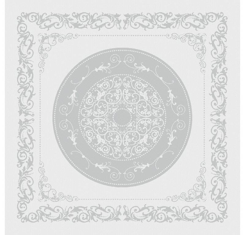 Garnier Thiebaut Stoffserviette Servietten (4x Set) Comtesse Blanc 54x54 cm, (4 St) von Garnier Thiebaut