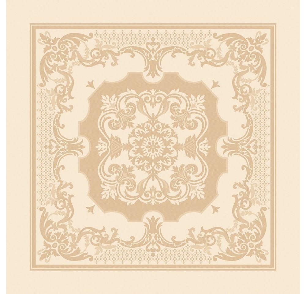 Garnier Thiebaut Stoffserviette Servietten (4x Set) Éléonore Doré 54x54 cm, (4 St) von Garnier Thiebaut