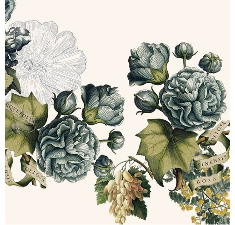 Garnier Thiebaut Stoffserviette Servietten (4x Set) Giardino Naturel 45x45 cm, (4 St) von Garnier Thiebaut