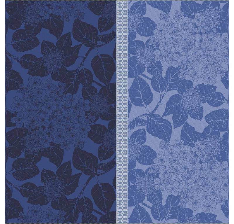 Garnier Thiebaut Stoffserviette Servietten (4x Set) Hortensias Bleu 55x55 cm, (4 St) von Garnier Thiebaut