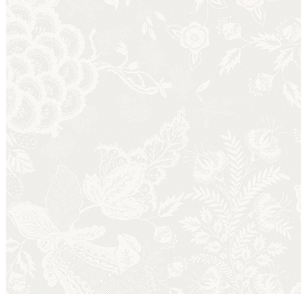 Garnier Thiebaut Stoffserviette Servietten (4x Set) Mille Giverny Blanc 54x54 cm, (4 St) von Garnier Thiebaut