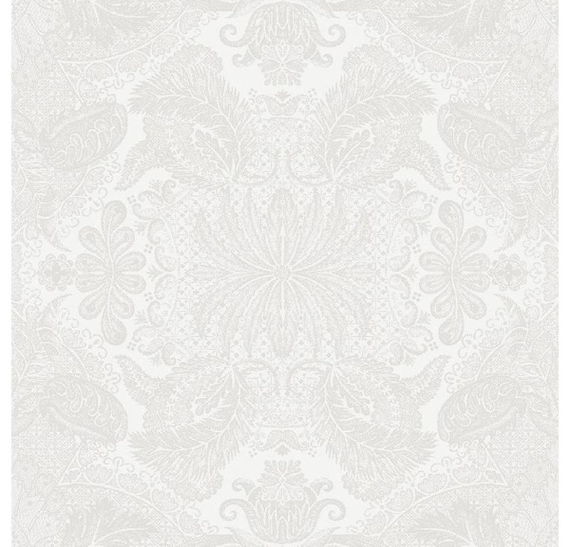 Garnier Thiebaut Stoffserviette Servietten (4x Set) Mille Isaphire Blanc 55x55 cm, (4 St) von Garnier Thiebaut