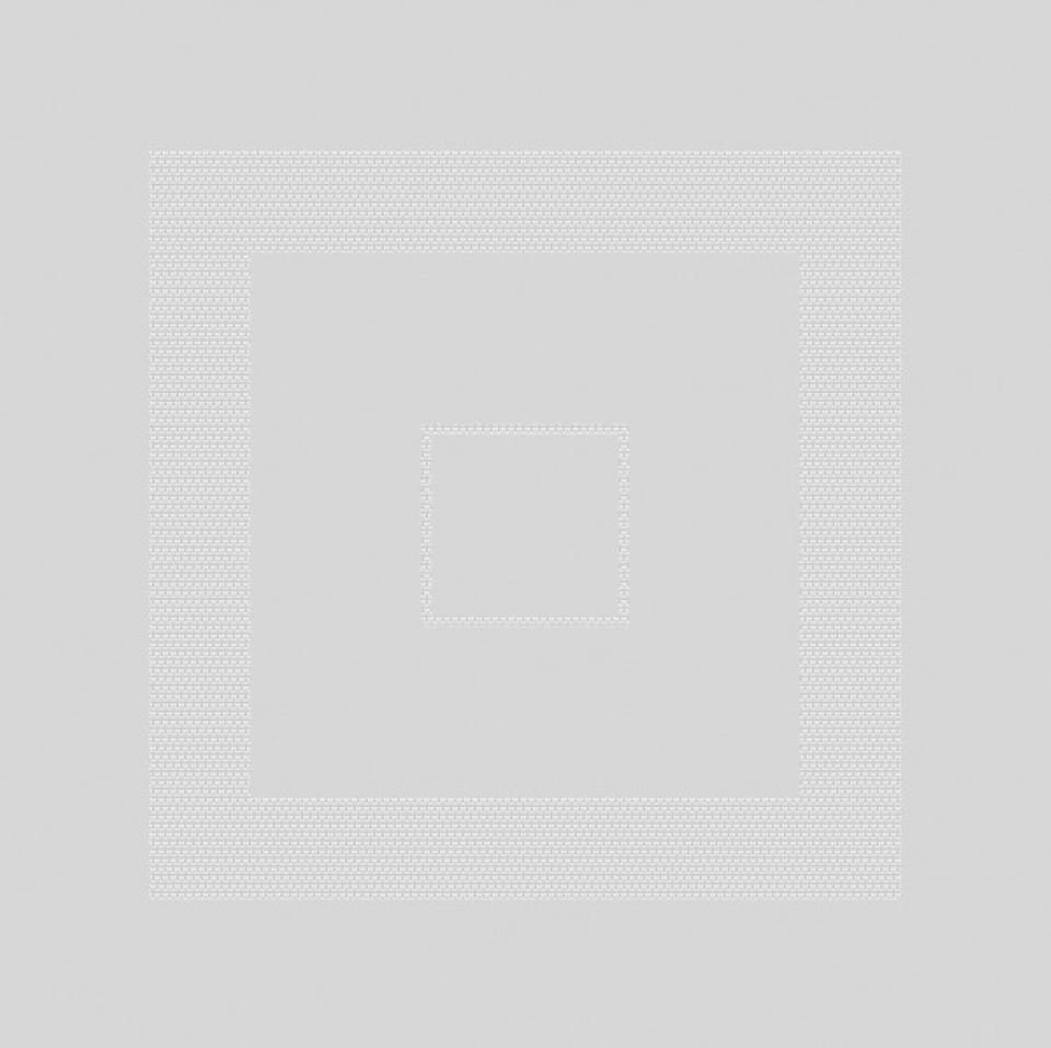 Garnier Thiebaut Stoffserviette Servietten (4x Set) Signature Blanc 48x48 cm, (4 St) von Garnier Thiebaut