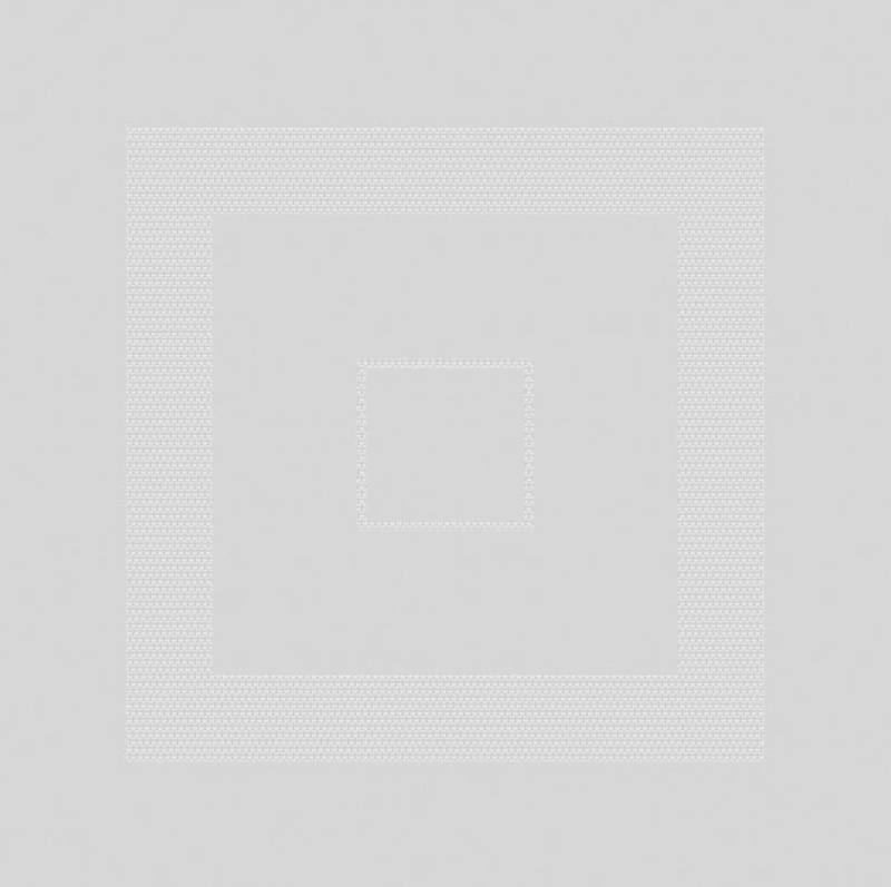 Garnier Thiebaut Stoffserviette Servietten (4x Set) Signature Blanc 48x48 cm, (4 St) von Garnier Thiebaut