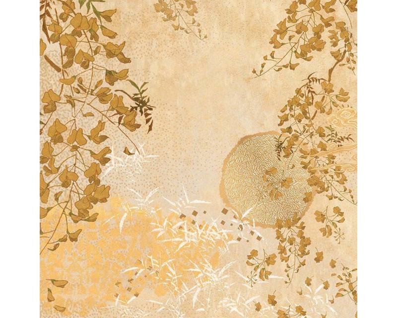 Garnier Thiebaut Stoffserviette Servietten (4x Set) Soleil d´or Doré 45x45 cm, (4 St) von Garnier Thiebaut