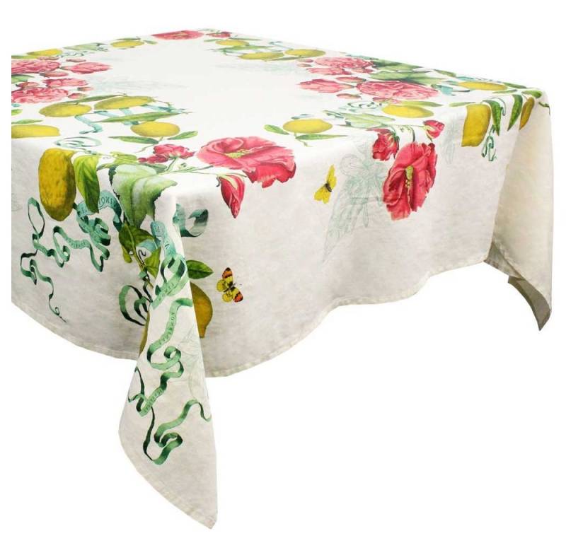 Garnier Thiebaut Tischdecke Garnier Thiebaut Tischdecke Citrons de Menton Romance von Garnier Thiebaut