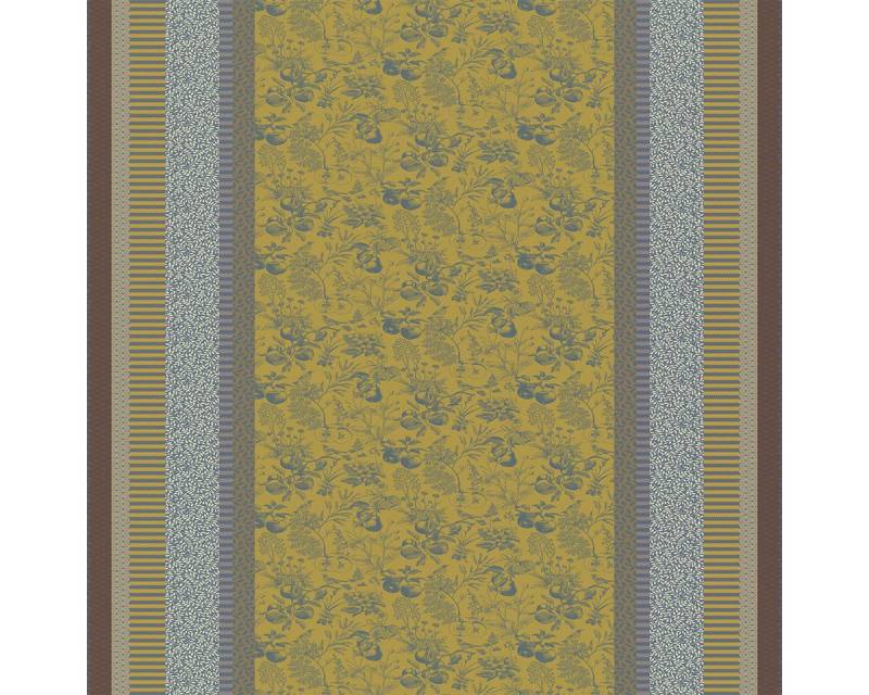Garnier Thiebaut Tischdecke Garnier Thiebaut Tischdecke Mille Vergers Mordoré, beschichtet von Garnier Thiebaut