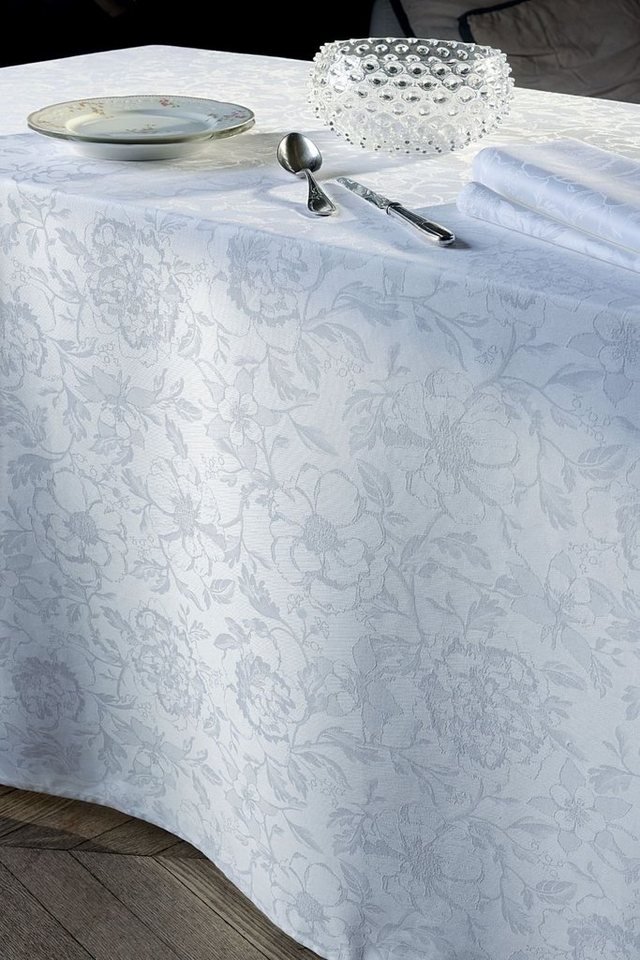 Garnier Thiebaut Tischdecke Garnier-Thiebaut Tischwäschekollektion Mille Charmes, jacquard-gewebt Garnier Thiebaut Tischdecke Garnier-Thiebaut Tischwäschekollektion Mille Charmes, jacquard-gewebt von Garnier Thiebaut