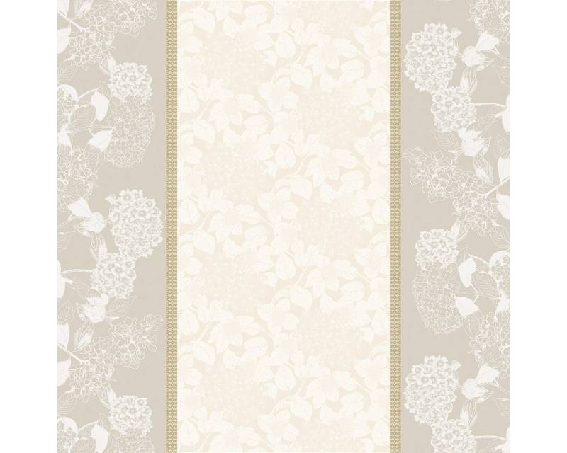 Garnier Thiebaut Tischdecke Garnier-Thiebaut Tischwäschekollektion Mille Hortensias, jacquard-gewebt von Garnier Thiebaut