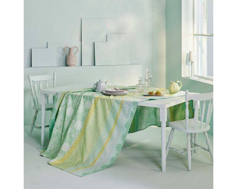Garnier Thiebaut Tischdecke Garnier-Thiebaut Tischwäschekollektion Mille Lace, jacquard-gewebt von Garnier Thiebaut