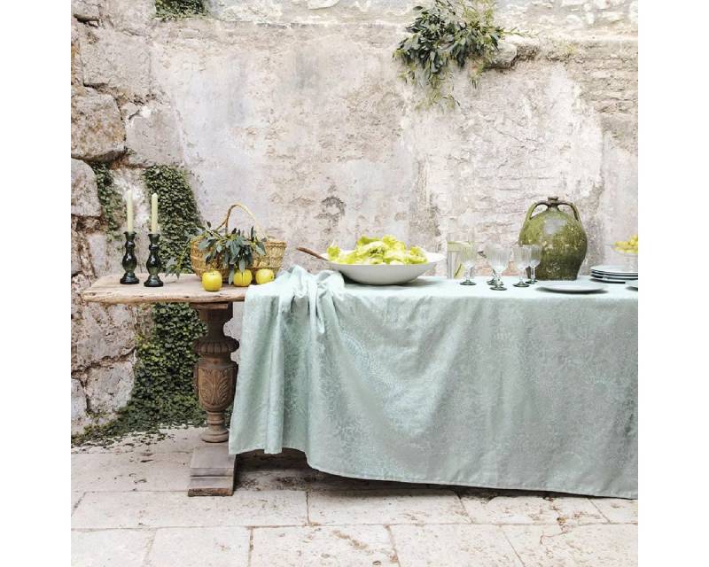 Garnier Thiebaut Tischdecke Mille Guipures Jade - beschichtet/abwaschbar Garnier Thiebaut Tischdecke Mille Guipures Jade - beschichtet/abwaschbar von Garnier Thiebaut