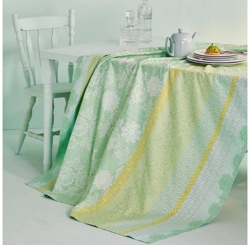 Garnier Thiebaut Tischdecke Mille Lace Amande - Baumwolle von Garnier Thiebaut