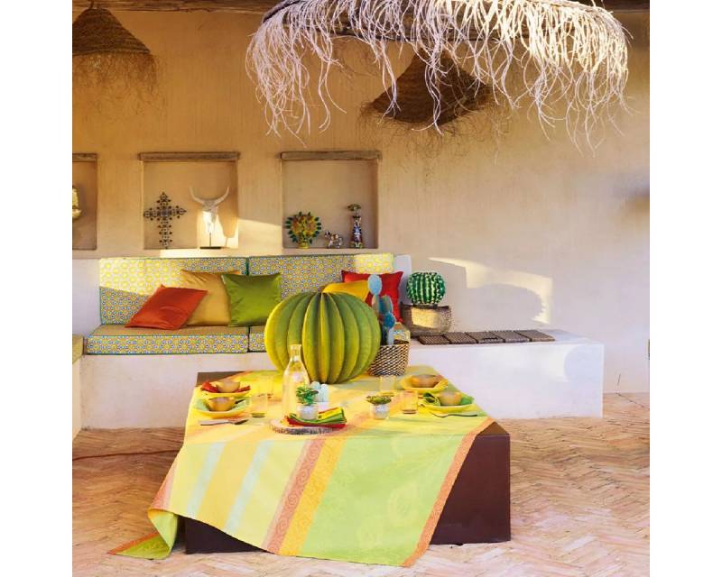 Garnier Thiebaut Tischdecke Mille Riviera Provence - Baumwolle von Garnier Thiebaut