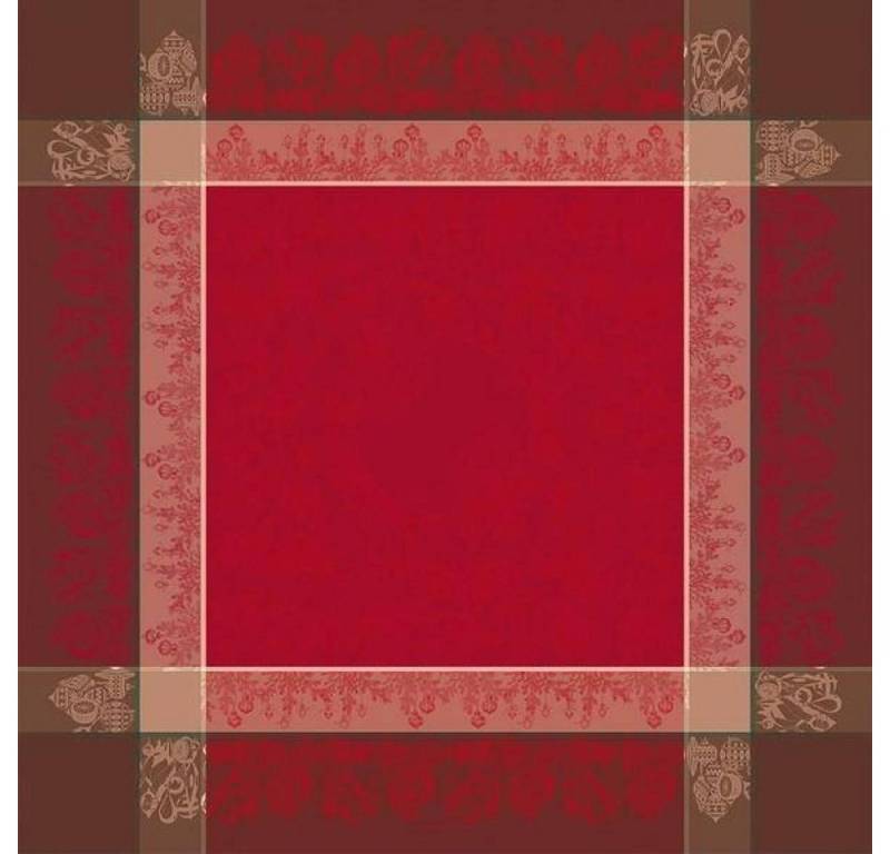 Garnier Thiebaut Tischdecke Tischdecke COURONNE DE NOEL ROUGE 175 x 365 cm Garnier Thiebaut Tischdecke Tischdecke COURONNE DE NOEL ROUGE 175 x 365 cm von Garnier Thiebaut