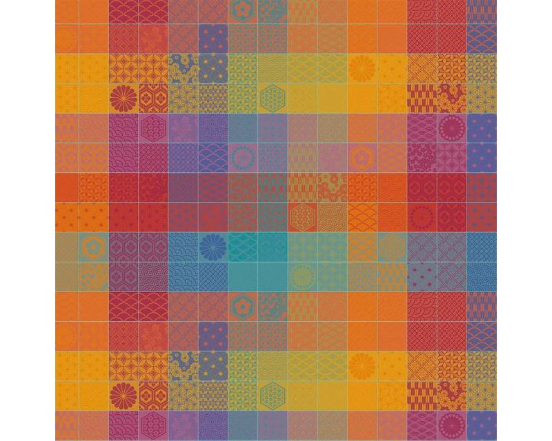 Garnier Thiebaut Tischdecke Tischdecke Mille Hana Floralies 115x115 cm, jacquard-gewebt Garnier Thiebaut Tischdecke Tischdecke Mille Hana Floralies 115x115 cm, jacquard-gewebt von Garnier Thiebaut