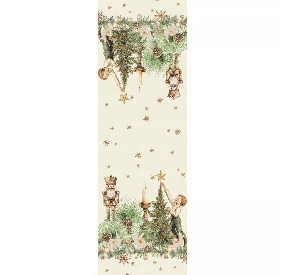 Garnier Thiebaut Tischläufer Noel vintage Dore 50 x 155 cm Garnier Thiebaut Tischläufer Noel vintage Dore 50 x 155 cm von Garnier Thiebaut