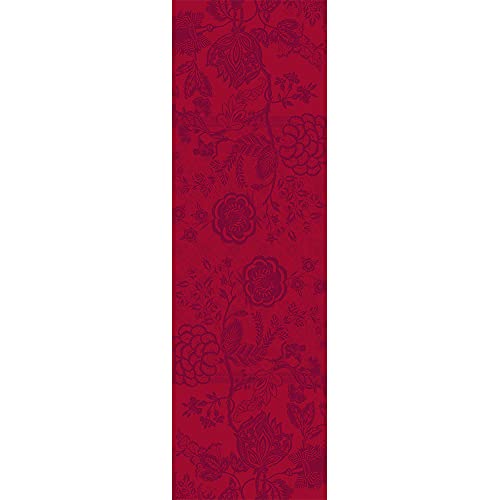 Garnier Thiebaut Tischläufer Scarlet, rot 54 x 174 cm von Garnier-Thiebaut USA