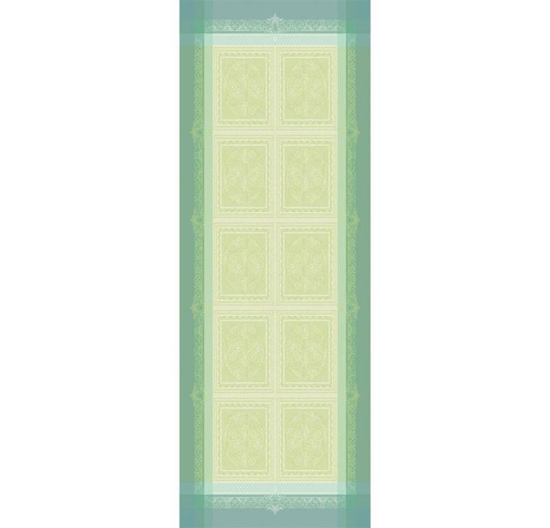 Garnier Thiebaut Tischläufer Tischläufer Isabelle Amande 54x149 cm, jacquard-gewebt von Garnier Thiebaut