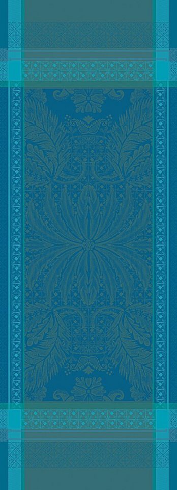 Garnier Thiebaut Tischläufer Tischläufer Isaphire Emeraude 54x149 cm, jacquard-gewebt Garnier Thiebaut Tischläufer Tischläufer Isaphire Emeraude 54x149 cm, jacquard-gewebt von Garnier Thiebaut
