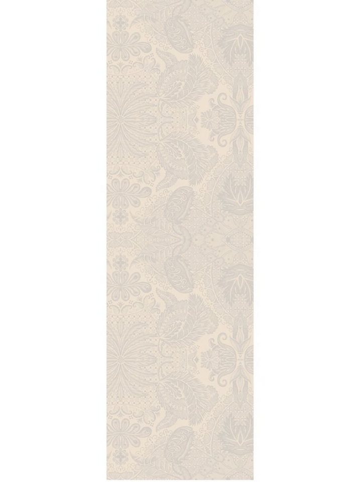 Garnier Thiebaut Tischläufer Tischläufer Mille Isaphire Parchemin 55x180 cm, jacquard-gewebt von Garnier Thiebaut