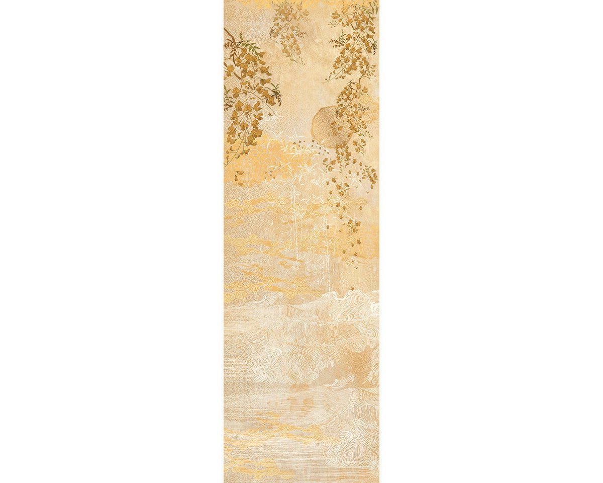 Garnier Thiebaut Tischläufer Tischläufer Soleil d´or Doré 50x155 cm, bedruckt von Garnier Thiebaut