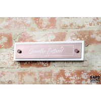 Moderne Wand & Tür Unterputz Namensschild. Exklusiv Von Garo Signs. Größe 25x10cm Moderne Wand & Tür Unterputz Namensschild. Exklusiv Von Garo Signs. Größe 25x10cm von GaroSigns