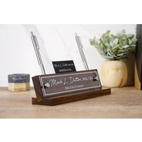 Personalisierte Schreibtisch Namensschild. Exklusiv Von Garo Signs Hergestellt. Größe 26cm X 6cm von GaroSigns