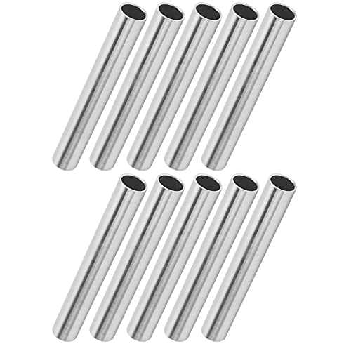 10 Stück Aluminiumrohr, 14 Mm Außendurchmesser 12 Mm Innendurchmesser 100 Mm Länge Nahtlose Gerade Rohre, Runde Gerade Rohre Roboterunterstützungswerkzeuge von Garosa