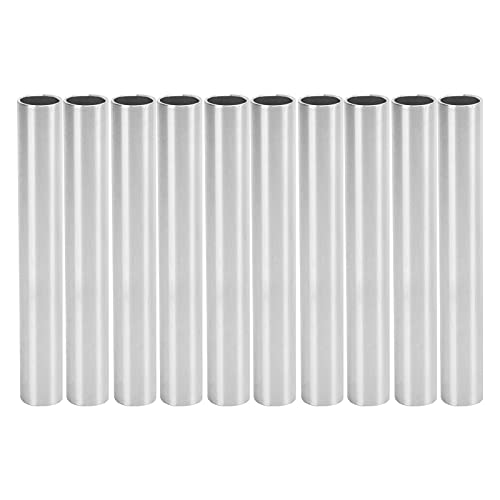 10 Stück Aluminiumrohr, 14 Mm Außendurchmesser 12 Mm Innendurchmesser 100 Mm Länge Nahtlose Gerade Rohre, Runde Gerade Rohre Roboterunterstützungswerkzeuge von Garosa