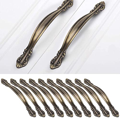 10 Stück Möbeltür Bogen Schublade Zuggriff Schrank Hardware Griff Küchenknöpfe Schrank Hardware Griff Pull Möbel Hardware Türzug von Garosa