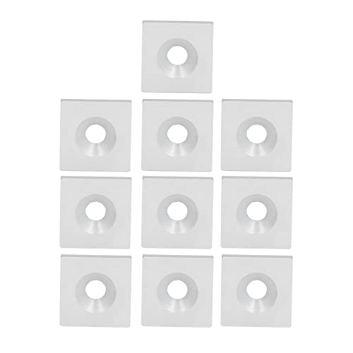 10 Stück Profile Endkappen Kanalsystemabdeckung 3030 Einzellochlegierung Metallabdeckung Stecker Endabdeckungsverschlüsse Aluminiumlegierung Set Kit für Roboterprojekte 3D-Drucker Industrie(Silber) 10 Stück Profile Endkappen Kanalsystemabdeckung 3030 Einzellochlegierung Metallabdeckung Stecker Endabdeckungsverschlüsse Aluminiumlegierung Set Kit für Roboterprojekte 3D-Drucker Industrie(Silber) von Garosa