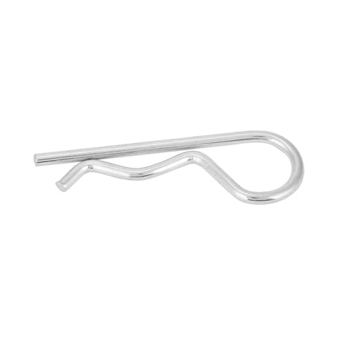10 Stücke Zink B Typ Splint Traktor Pin Clips Verschluß Sortiment Anhängevorrichtung(3.5x75mm) von Garosa
