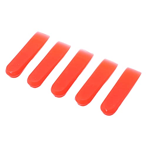 1000 Stück Wiederverwendbare Nivellierkeile Fliesen-Nivelliersystemkeile für die Installation von Fliesennivellierern (rot) von Garosa