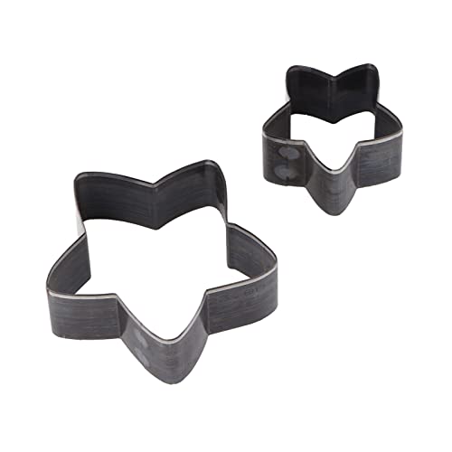 2-Teiliges Leder-Stanzformen-Set Sternform-Leder-Stanzform-Stanzer-Cutter-Werkzeug FüR Geschichtete Stoff-Lederprodukte mit Aufbewahrungsbox 2-Teiliges Leder-Stanzformen-Set Sternform-Leder-Stanzform-Stanzer-Cutter-Werkzeug FüR Geschichtete Stoff-Lederprodukte mit Aufbewahrungsbox von Garosa